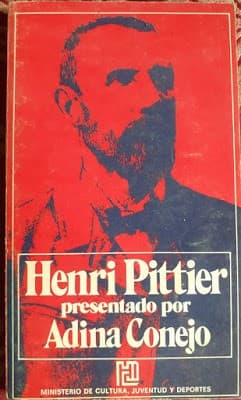 Portada libro Henri Pittier